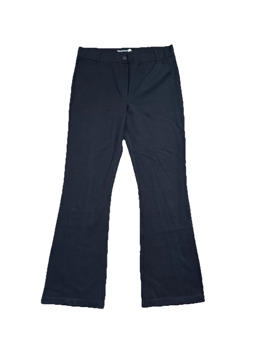 Betabrand Classic Dress Pant Yoga Pant Boot Cut Women's 2XL Black Stretch Office - Picture 3 of 6
